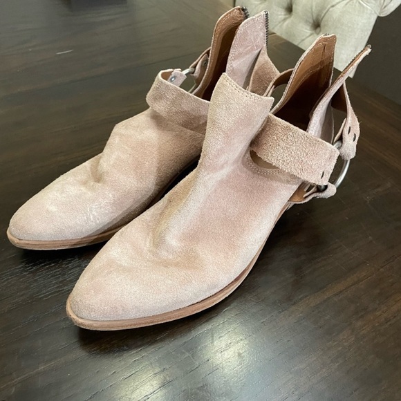 Frye Women's Ray Harness Back Zip Ankle Boot - Picture 2 of 8